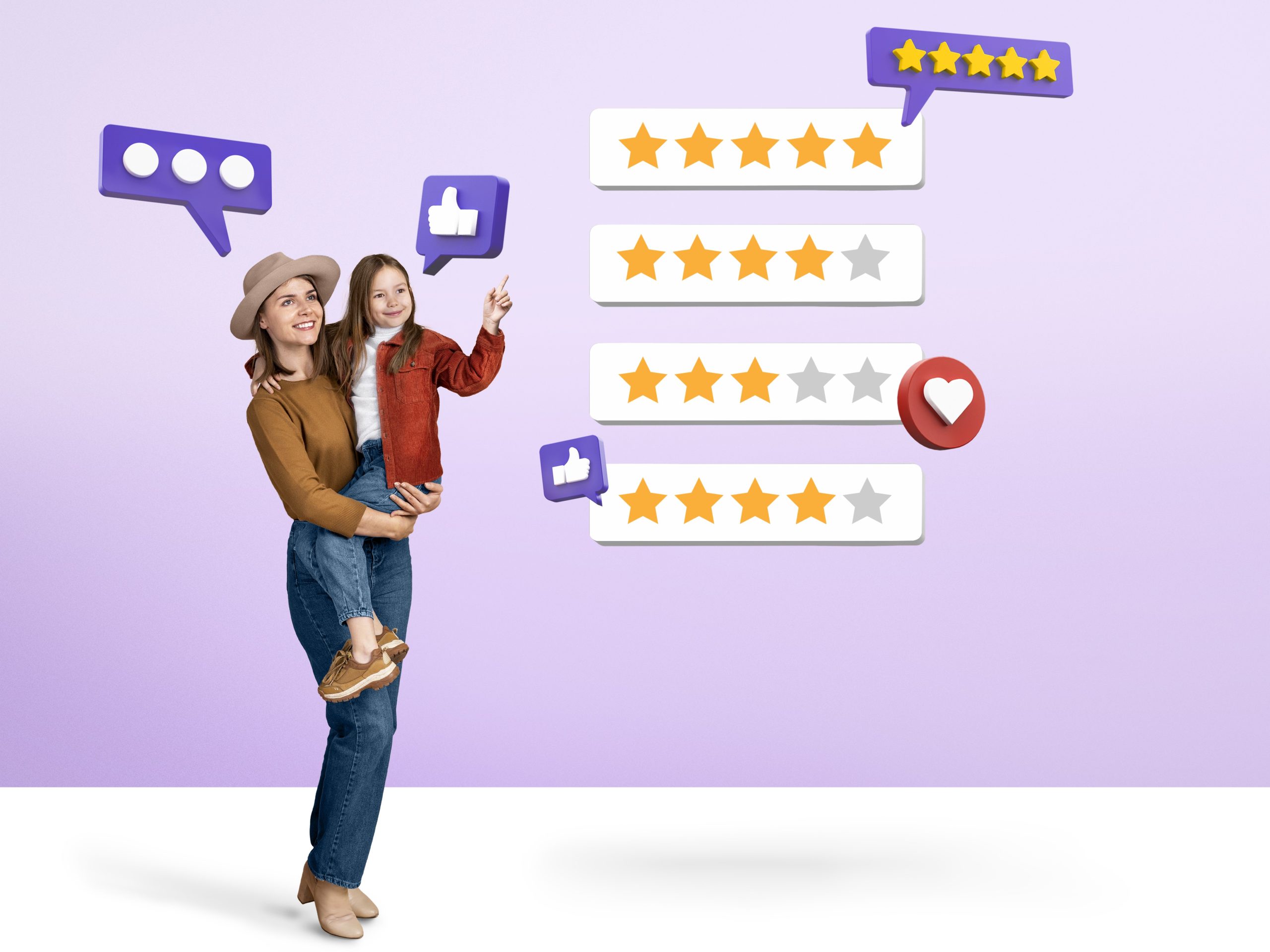 Future AR and voice-based Google Reviews.