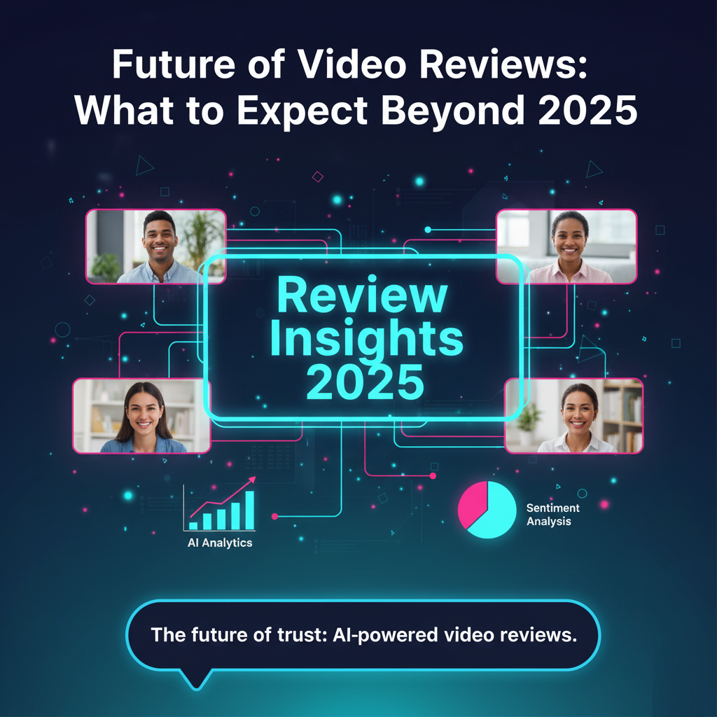AI-powered interface analyzing customer video reviews for conversion insights.