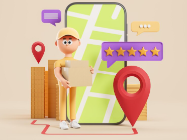 Google Maps Reviews improving local business ranking in search results.