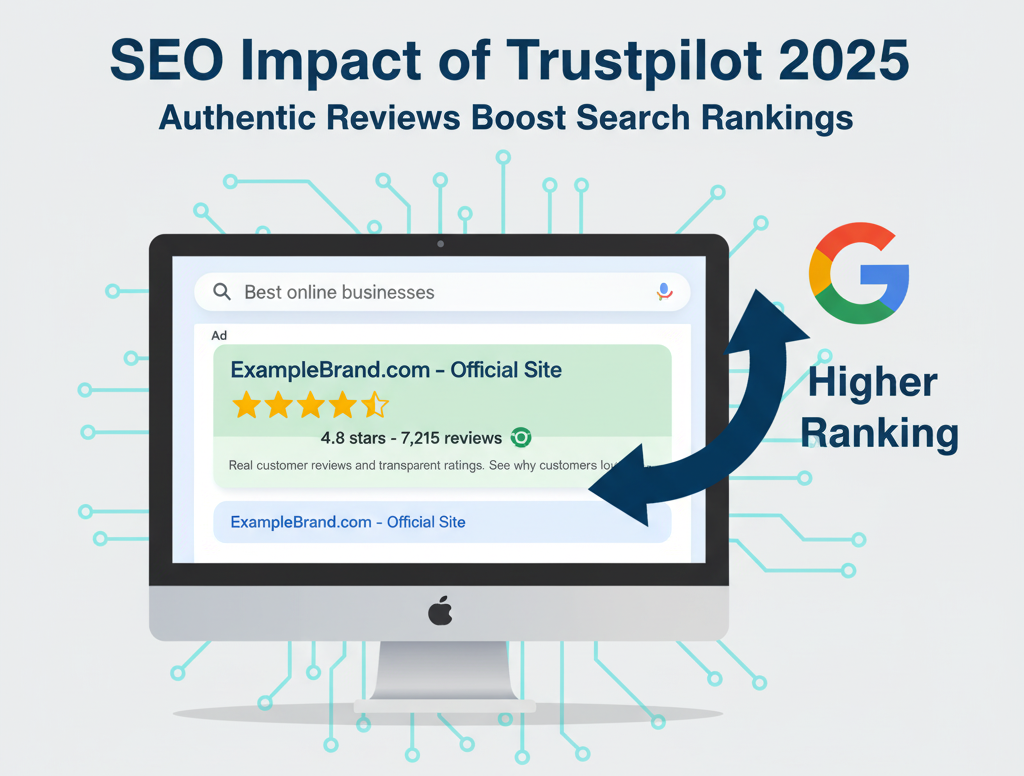 SEO boost from Trustpilot 2025 authentic reviews.