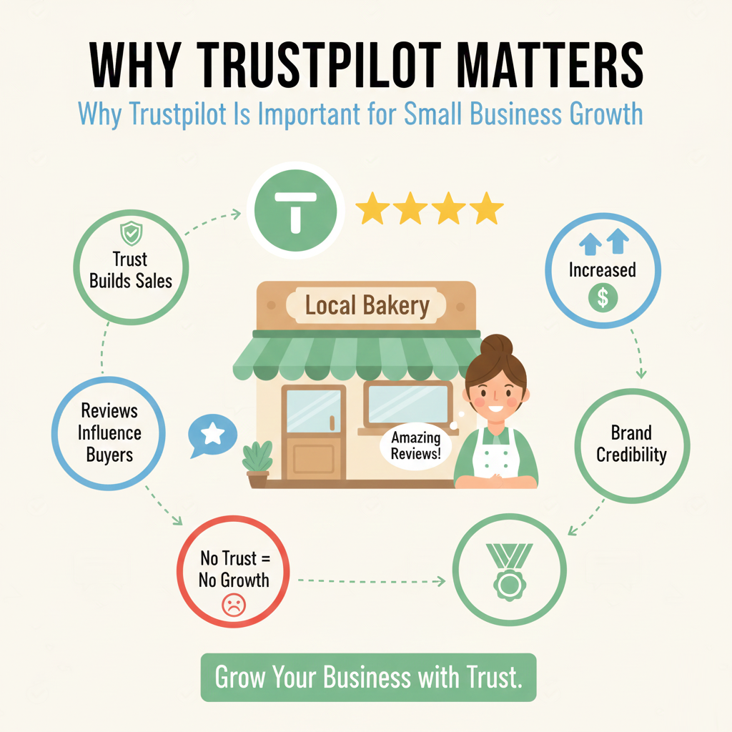 Why Trustpilot reviews are important for small business credibility and growth